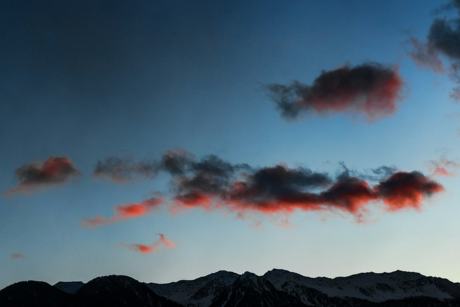 Canon EOS 70D sample photo. Mountain under cloudy sky photography
