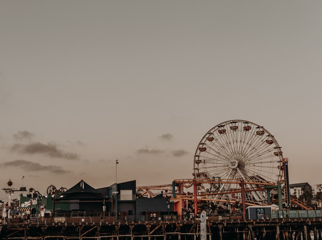 Landmark photo spot Santa Monica Pier Hollywood Sign