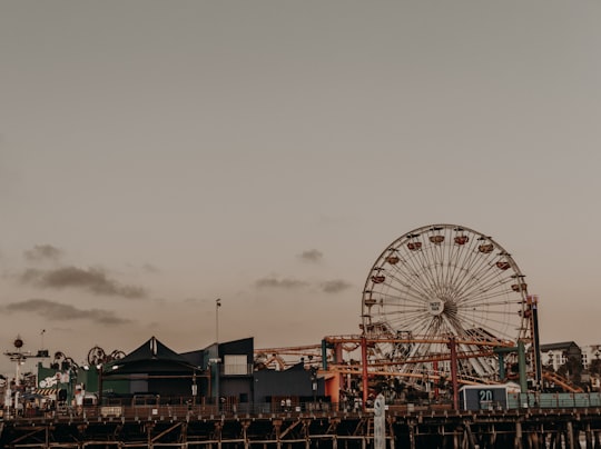 ferriswheel in Santa Monica Pier United States