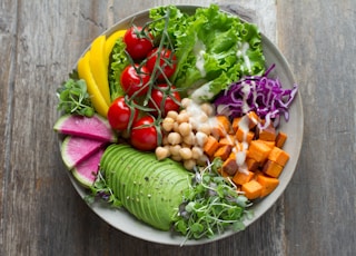 bowl of vegetable salads