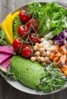 bowl of vegetable salads