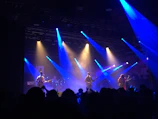 A live band performing at a wedding reception.