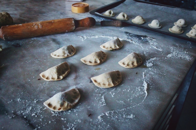 Homemade dumplings