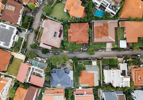 aerial view of city during daytime