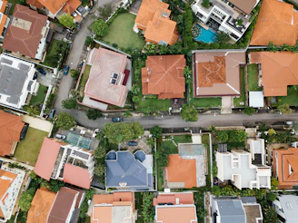 aerial view of city during daytime
