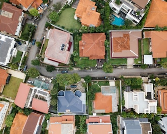 aerial view of city during daytime