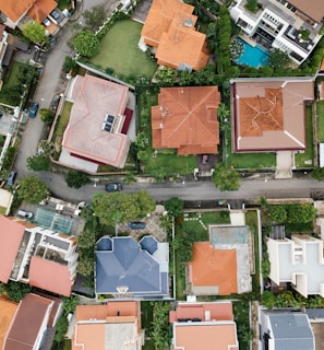 aerial view of city during daytime