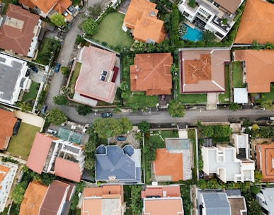 aerial view of city during daytime