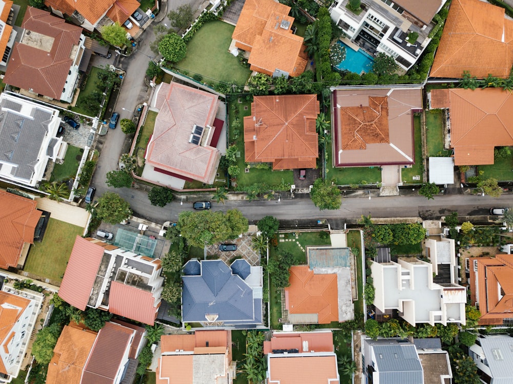 aerial view of city during daytime