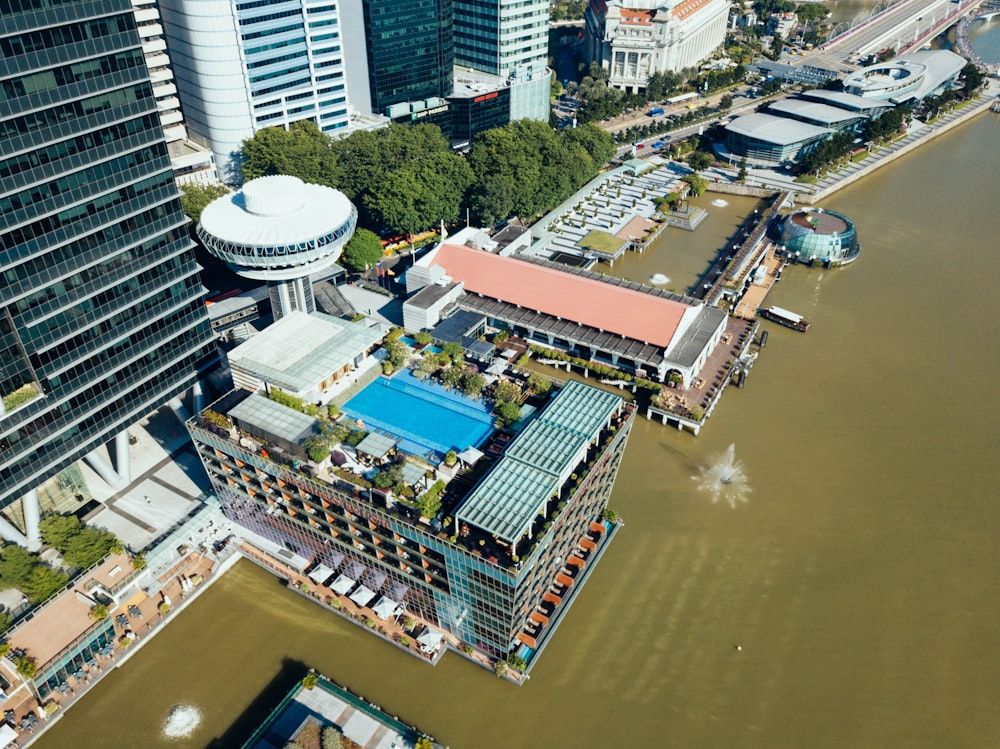 aerila view of buildings