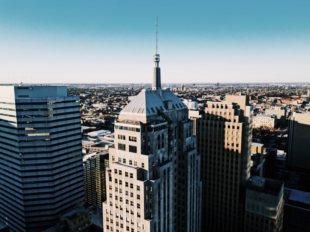 concrete buildings at daytime