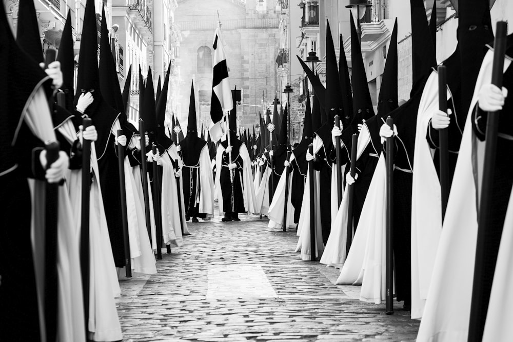 Nazaréenos, procession espagnole de la Semaine Sainte