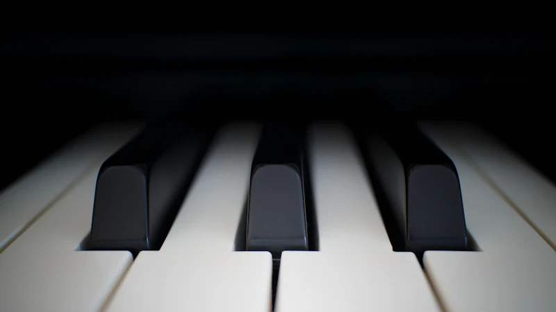 Handwritten song lyrics and piano notebook
