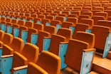 orange stadium seats
