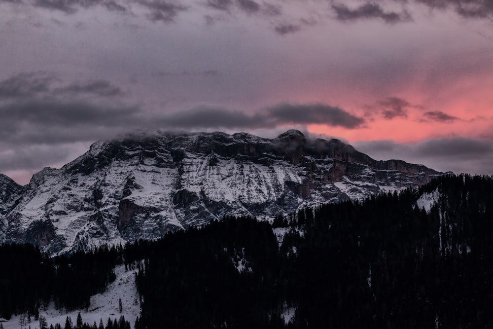 landscape photo of mountain