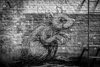 rat graffiti cart