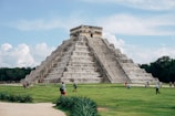 group of people standing ear gray temple