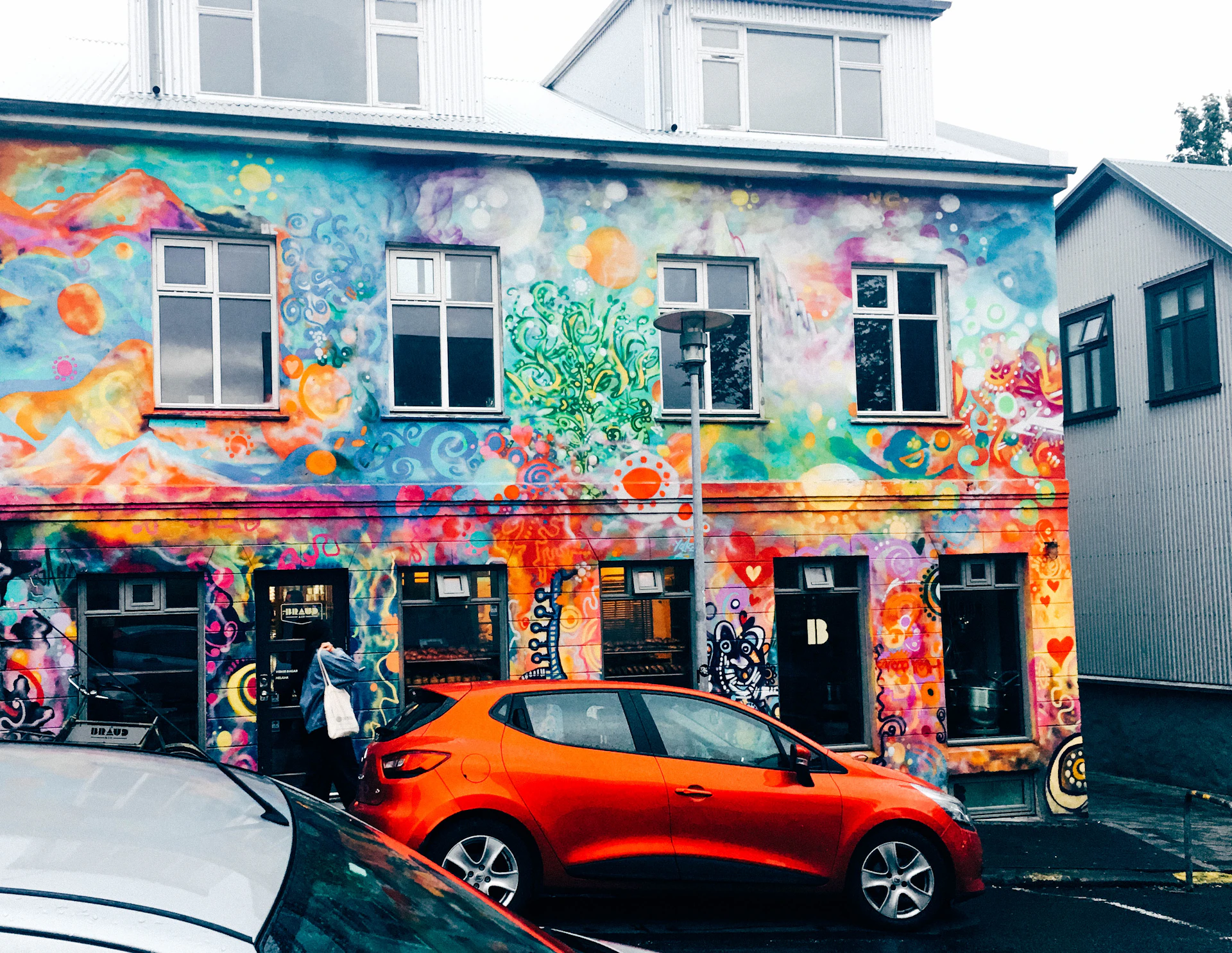 woman holding dried flower