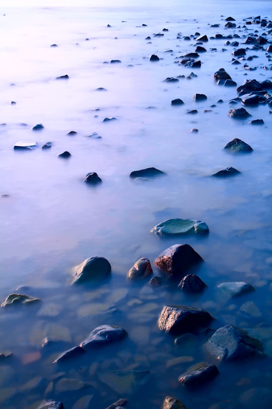 rocky river in Makassar Indonesia