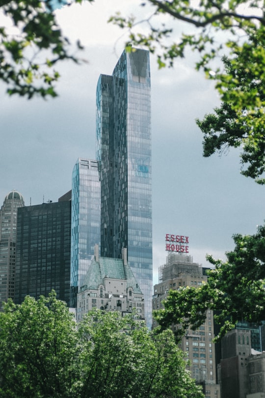 city building near trees in Empire State Building United States