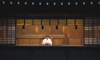 woman inside a store