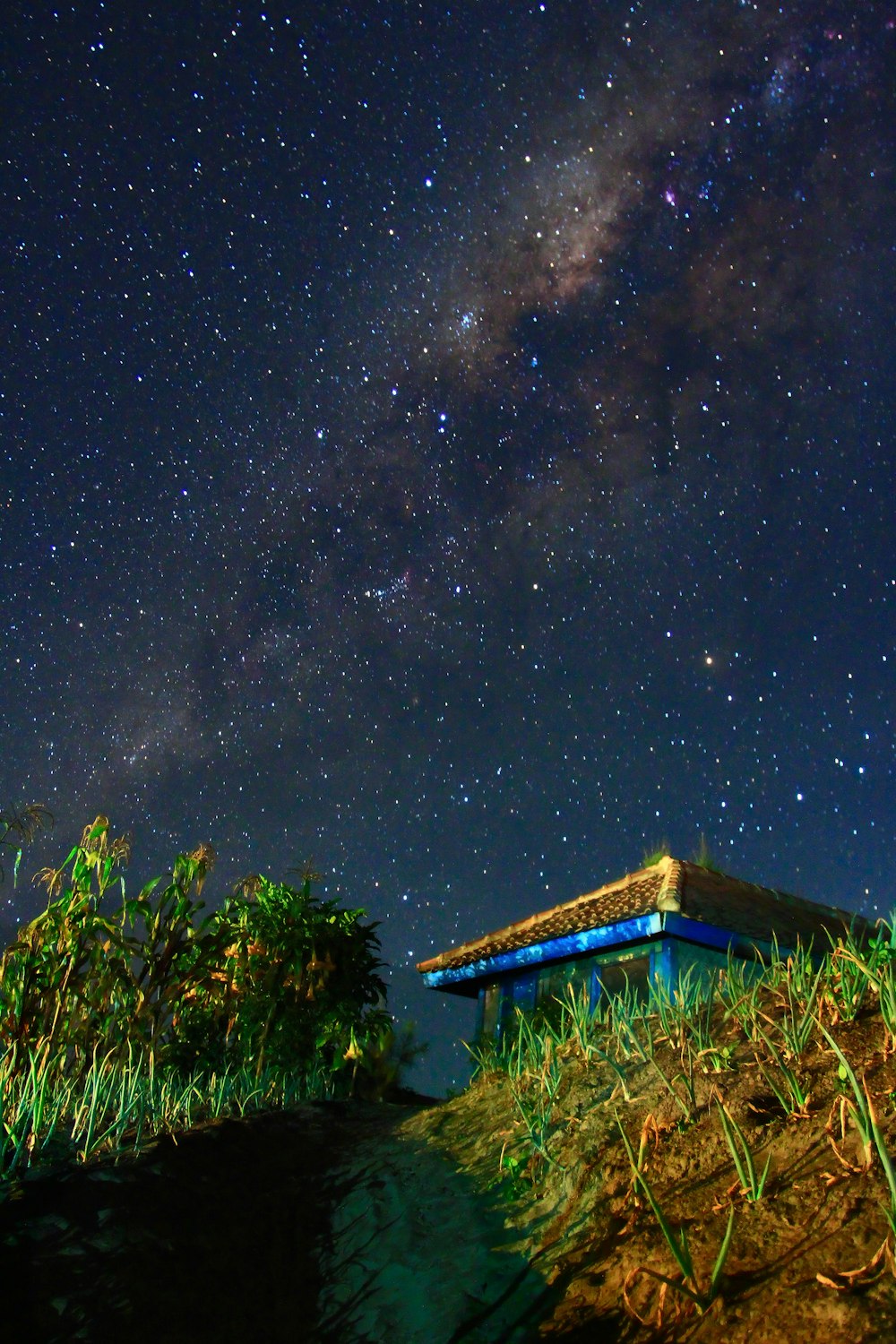 milky way during nighttime