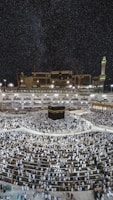Kaaba praying ground