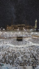 Kaaba praying ground