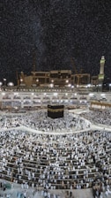 Kaaba praying ground
