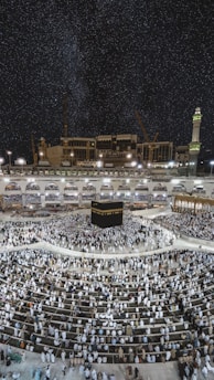 Kaaba praying ground