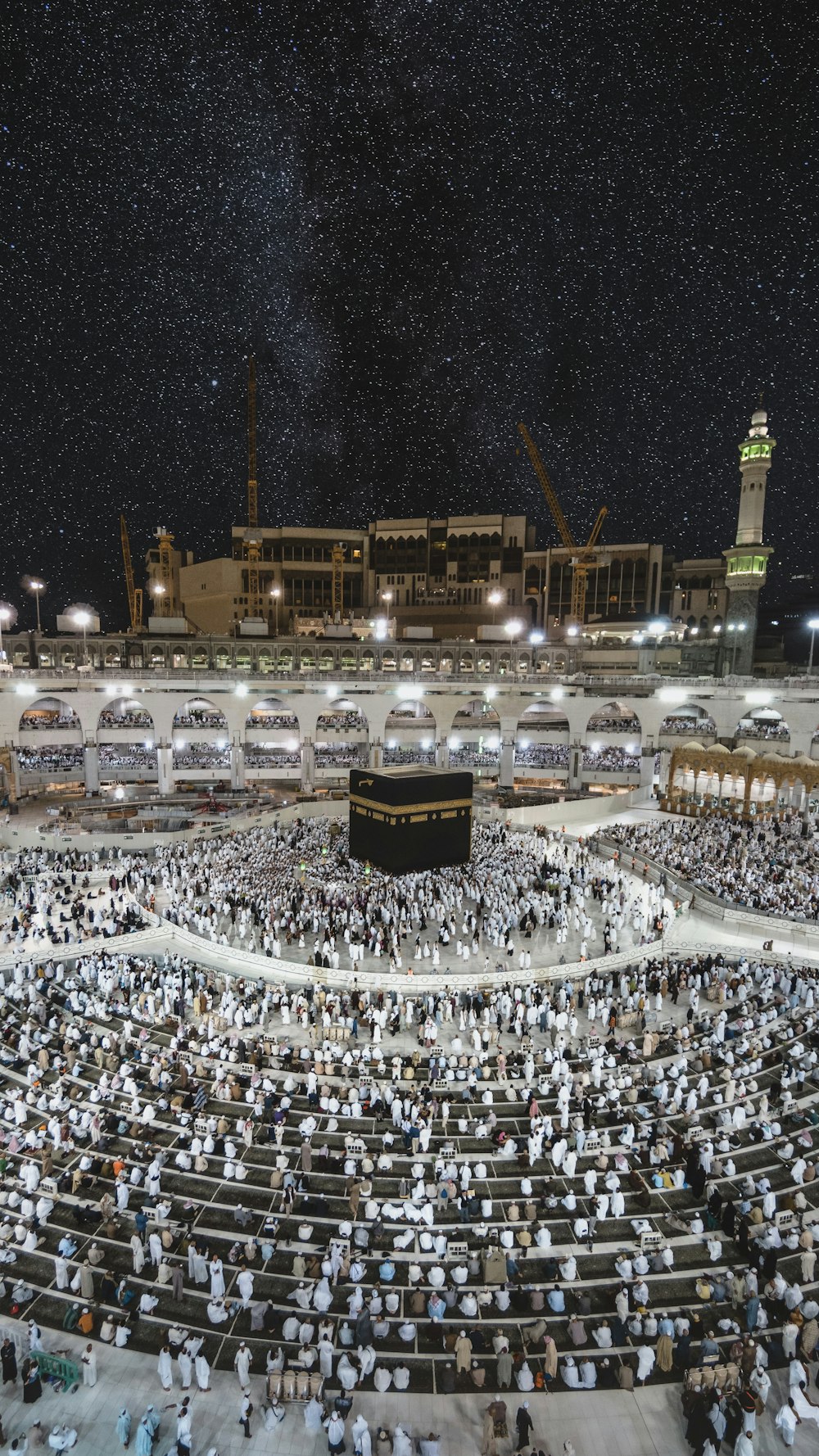 Kaaba praying ground