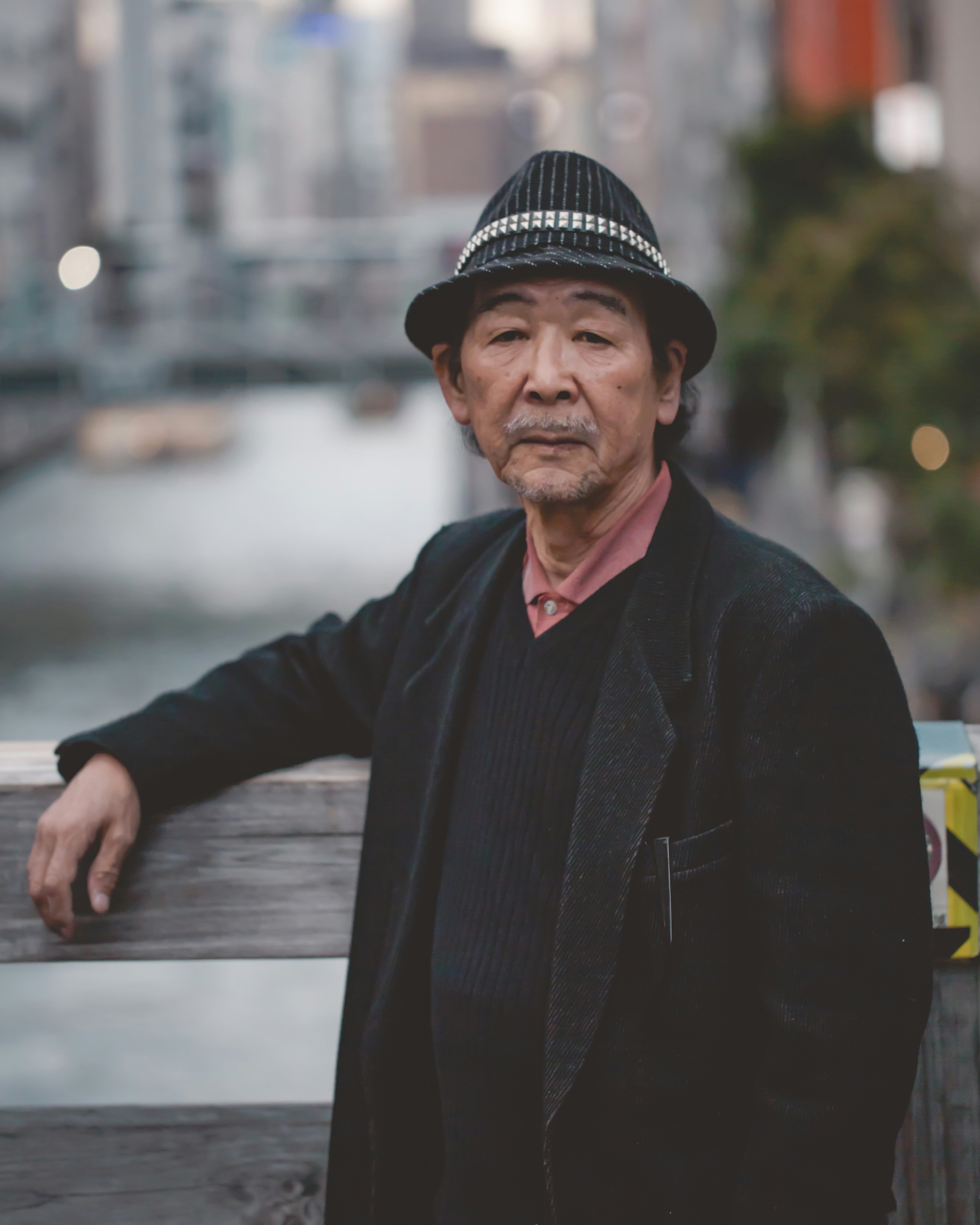 This man stood overlooking the river in Dotonbori Osaka. His stare tells me he’s seen many things and has a few lessons for us. I see the message of patience. Be patient.