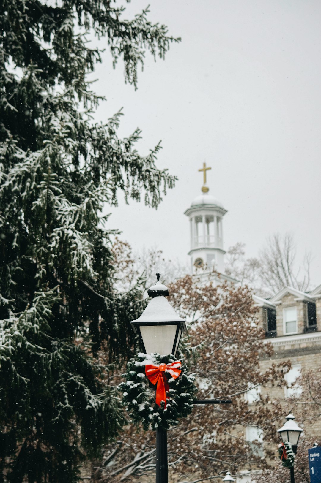 photo of white cathedral