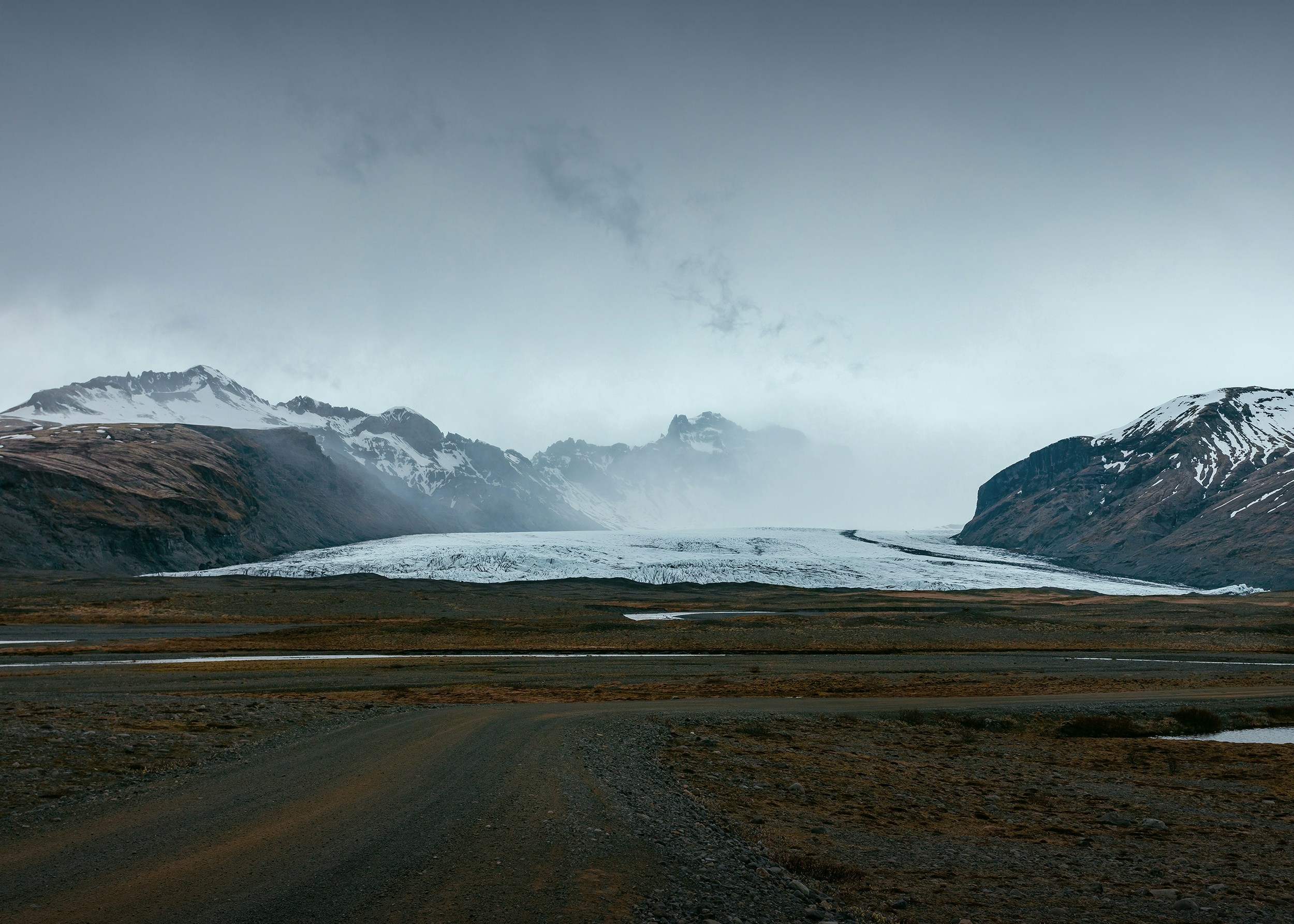 snow covered mountain