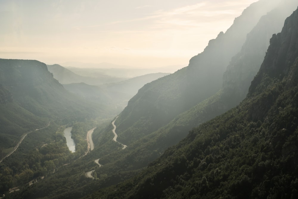 landscape photo of mountains