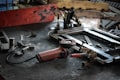 Workshop bench — fabrication context