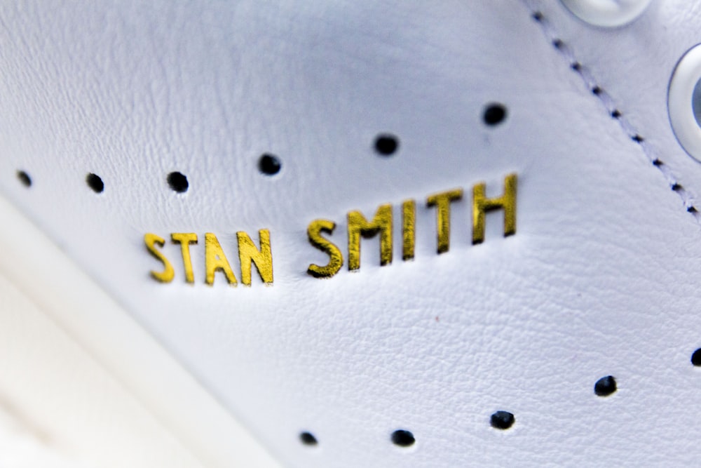 close up photo of adidas Stan Smith