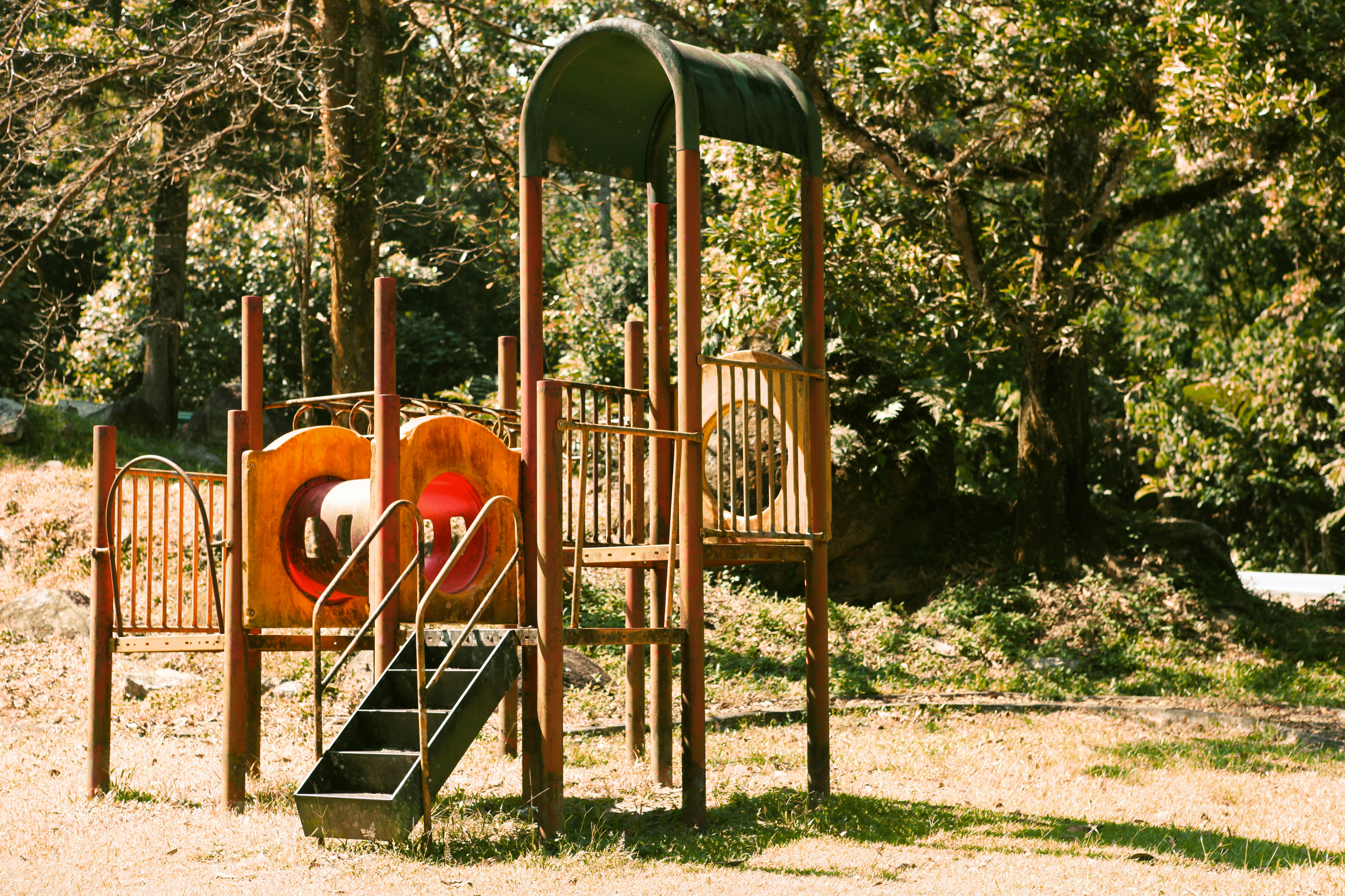 What Kind Of Sliding Board Is At The Playground?