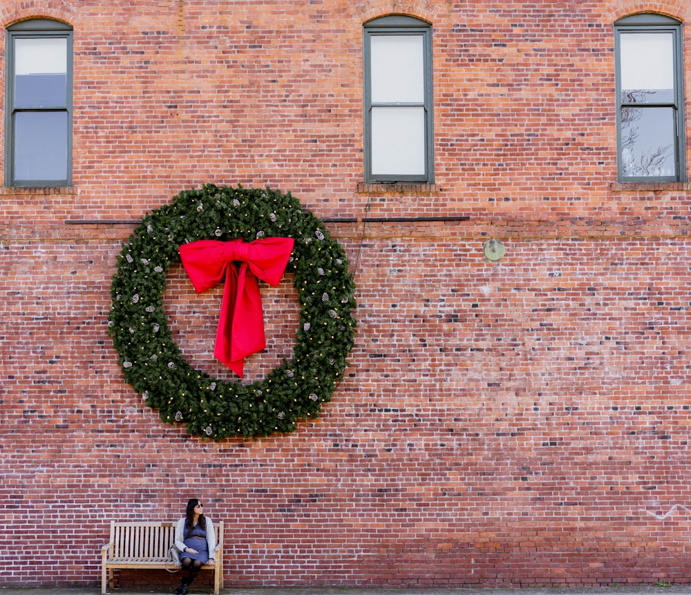 green wreath