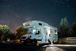 white Maul type-C motorhome