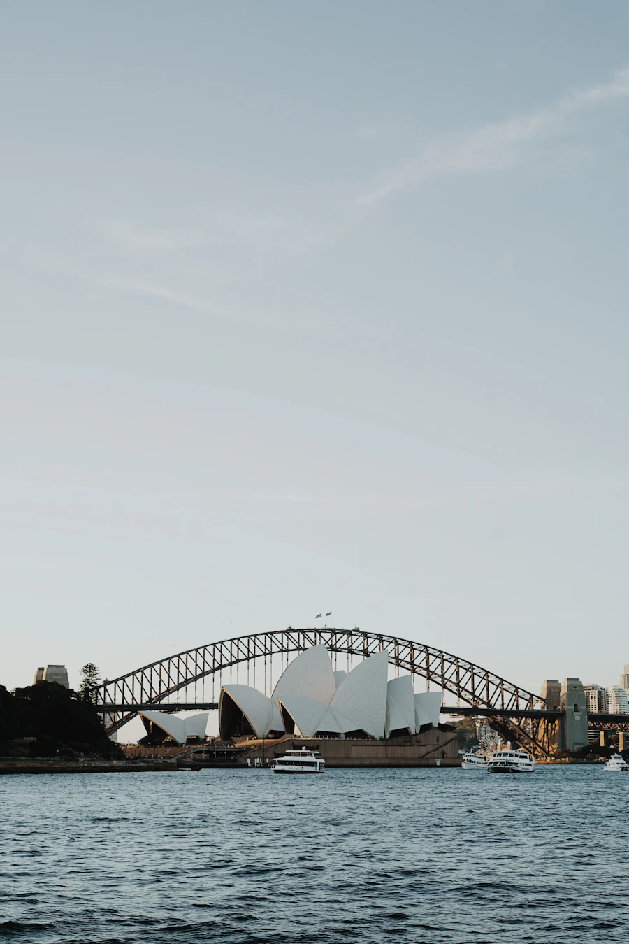 Sydney Opera House and harbour