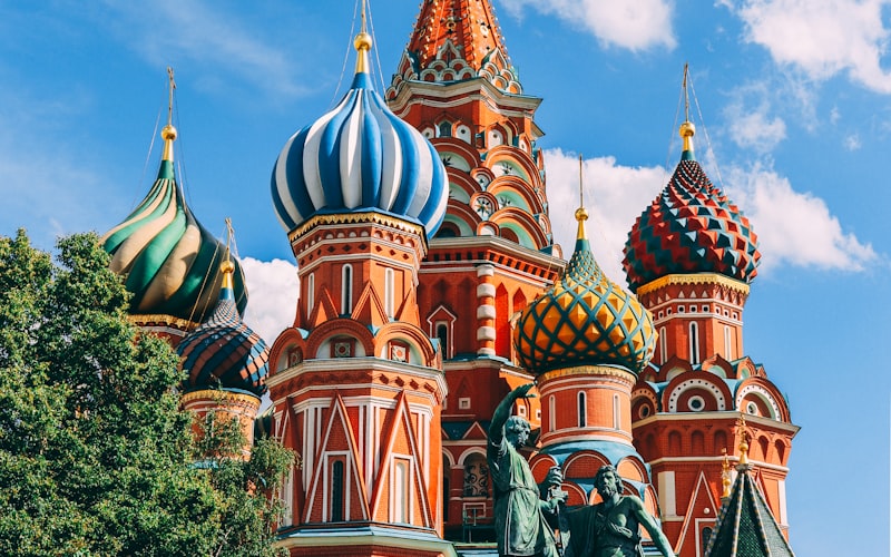 Moscow Red Square and St. Basil's Cathedral