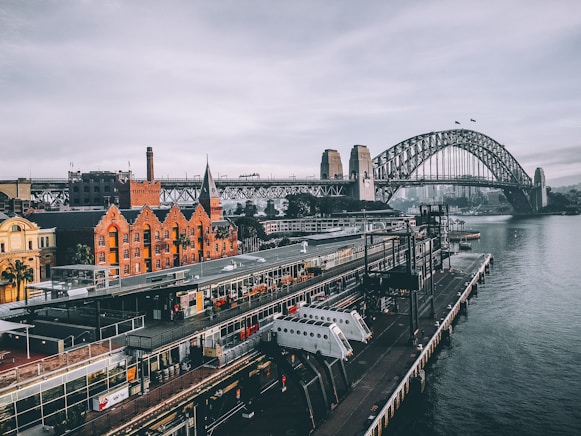 Fotografía aérea de Sidney Harbour
