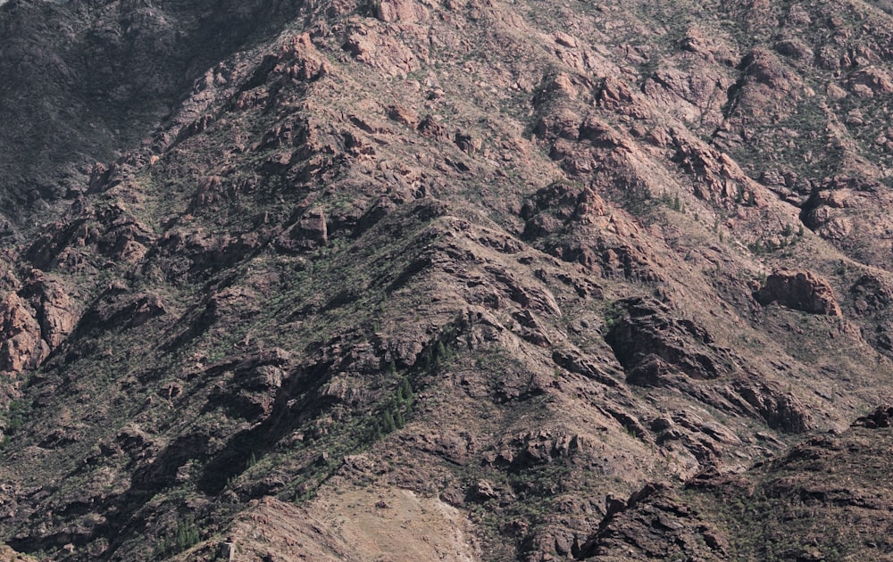 brown mountain during daytime