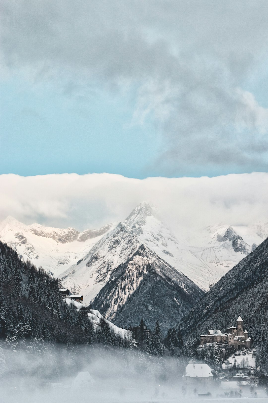 Glacial landform photo spot Burg Taufers Brenner Pass
