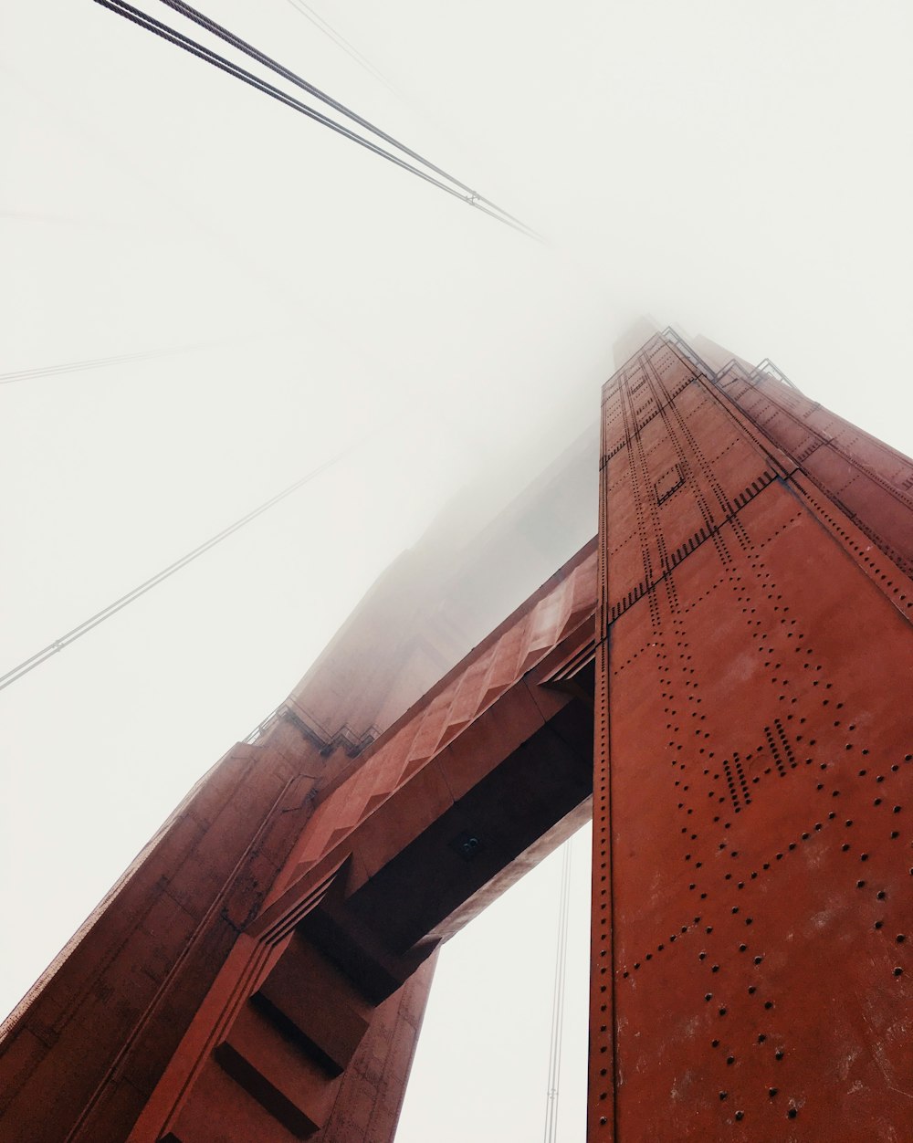 low-angle photography of Golden Gate Bridge