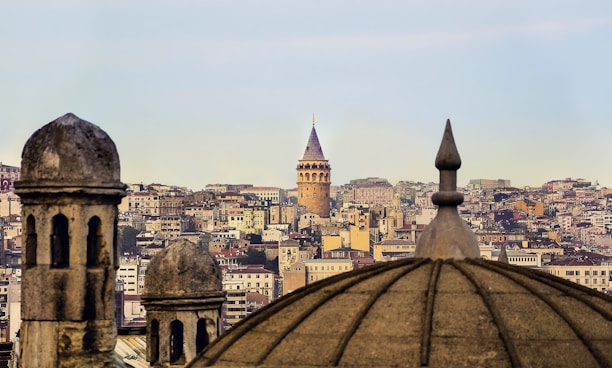 Image of the Istanbul city skyline with turkiye utterlytech office building highlighted.