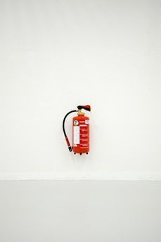 red fire extinguisher