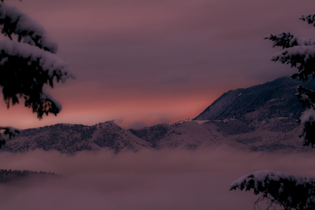 snowcovered mountain at daytime