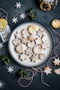 butter cookies on plate